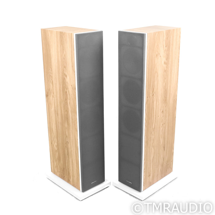 B&W 603 S3 Floorstanding Speakers; Oak Pair