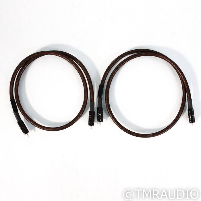 WireWorld Gold Eclipse 7 RCA Cables; 1m Pair Interconnects