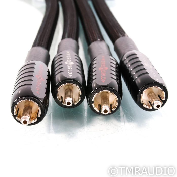 WireWorld Gold Eclipse 7 RCA Cables; 1m Pair Interconnects
