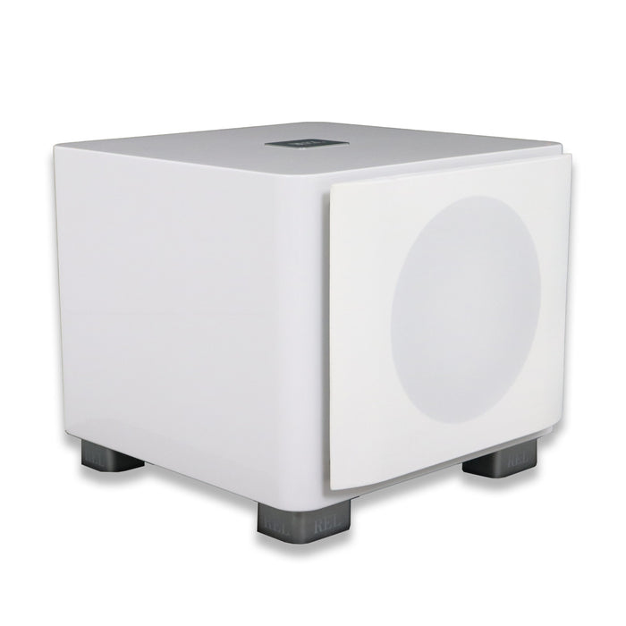 REL Acoustics T/7x 8" Powered Subwoofer; Piano White