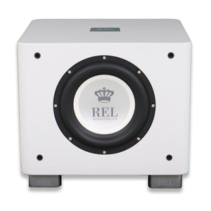 REL Acoustics T/7x 8" Powered Subwoofer; Piano White
