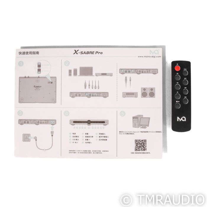 Matrix Audio X-Sabre Pro MQA DAC; D/A Converter