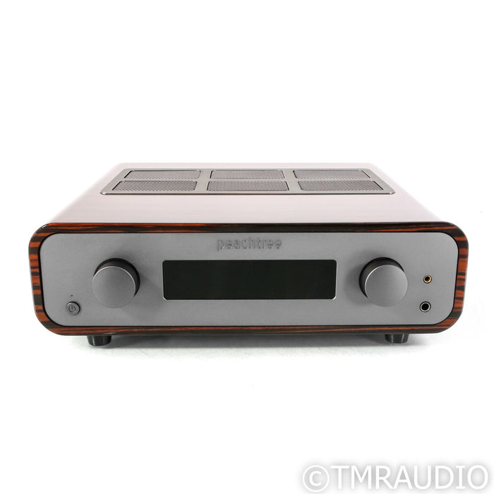 Peachtree Audio Carina GaN Stereo Integrated Amplifier; Gloss Mocha, MM Phono
