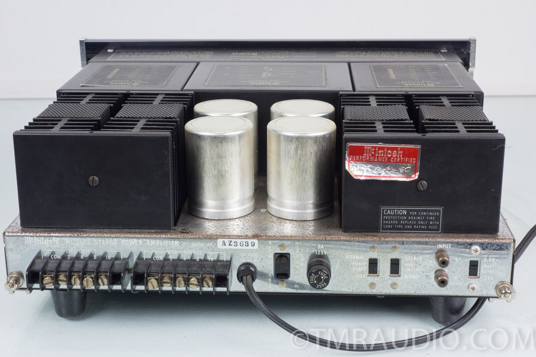 McIntosh MC 2125 Vintage Stereo Power Amplifier