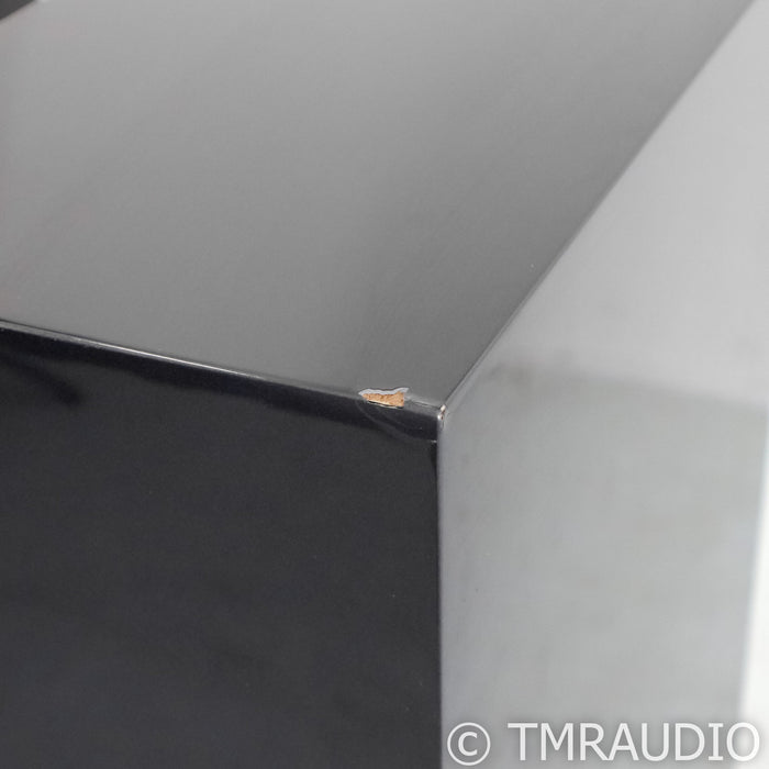 KEF R7 Meta Floorstanding Speakers; Titanium Gloss Pair