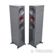 KEF R7 Meta Floorstanding Speakers; Titanium Gloss Pair