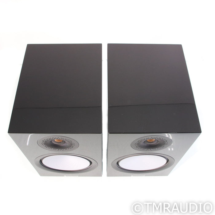 Monitor Audio Silver 100 7G Bookshelf Speakers; Gloss Black Pair