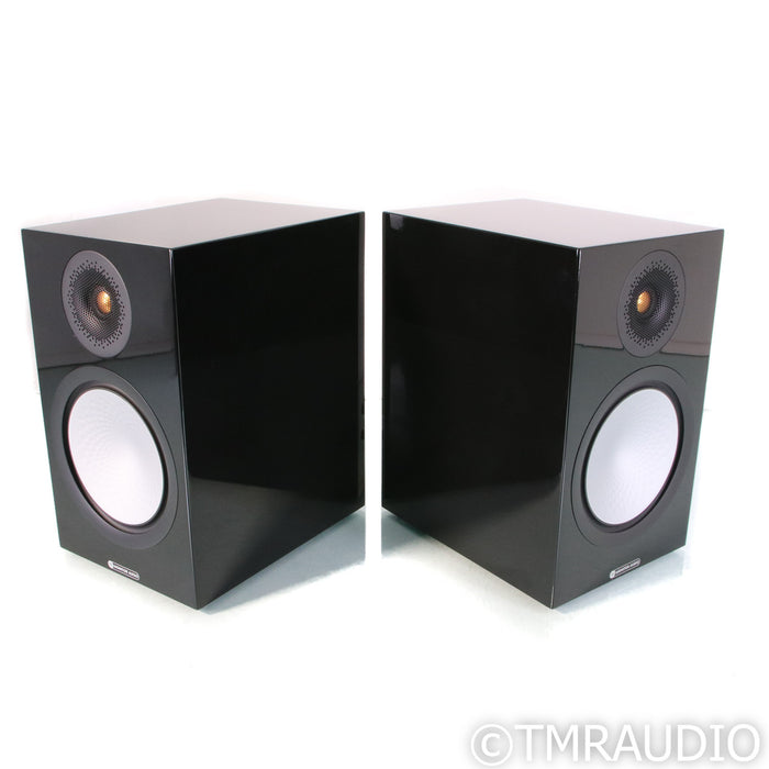 Monitor Audio Silver 100 7G Bookshelf Speakers; Gloss Black Pair