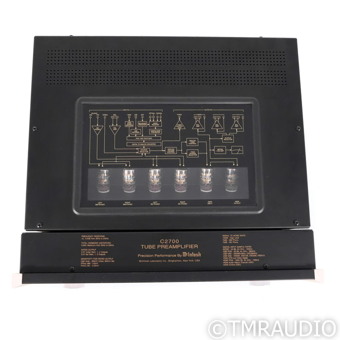 McIntosh C2700 Stereo Tube Preamplifier; MM/MC Phono (Intermittent DAC Issue)