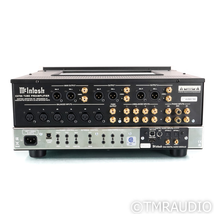 McIntosh C2700 Stereo Tube Preamplifier; MM/MC Phono (Intermittent DAC Issue)