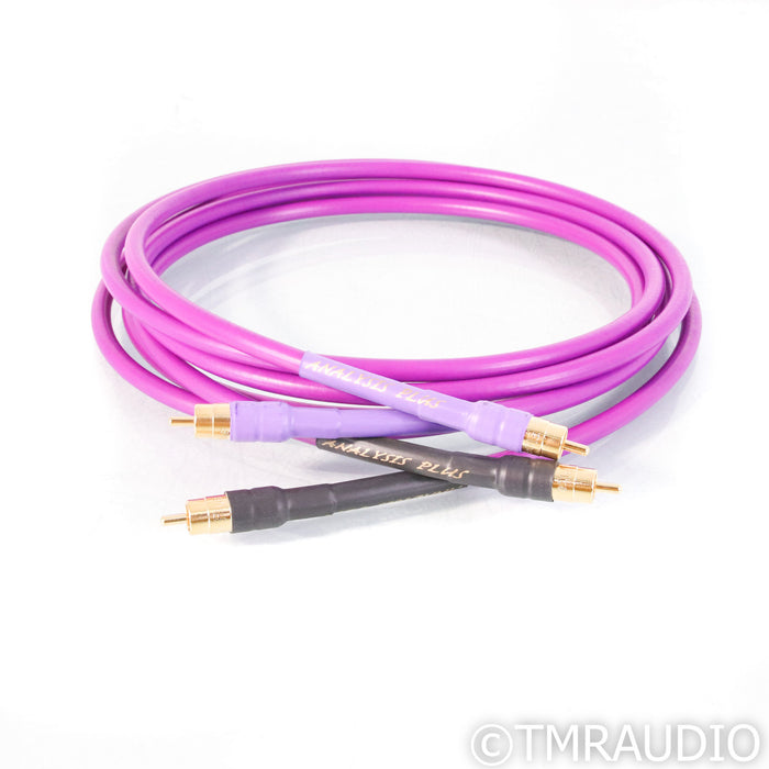 Analysis Plus Oval One RCA Cables; 2m Pair Interconnects