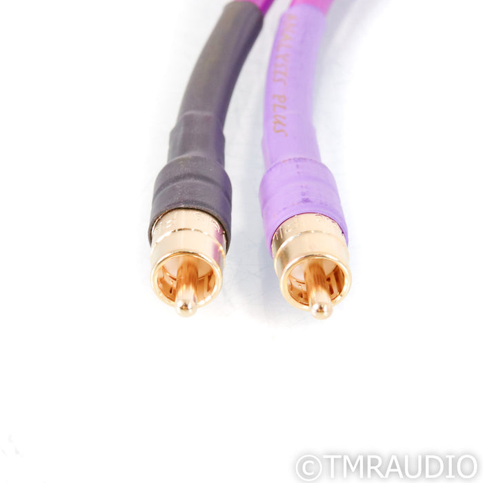 Analysis Plus Oval One RCA Cables; 2m Pair Interconnects