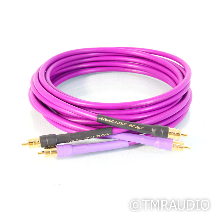 Analysis Plus Oval One RCA Cables; 3m Pair Interconnects
