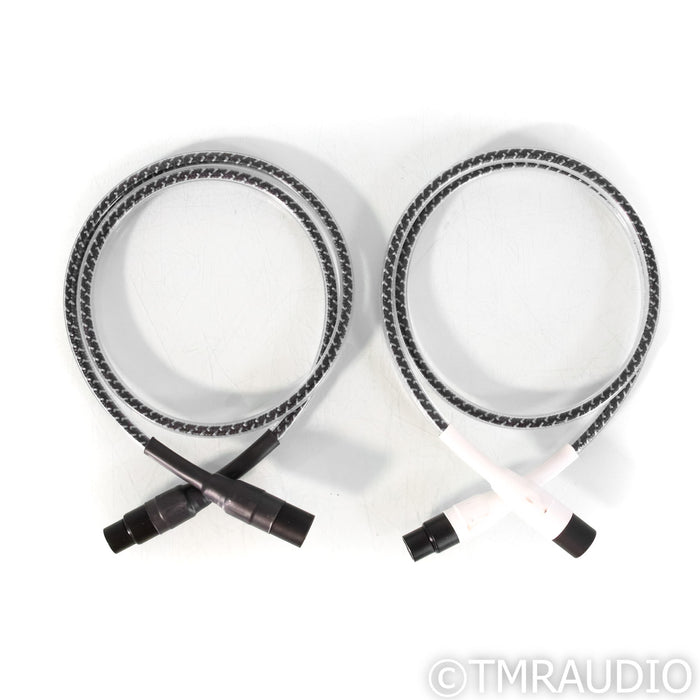 Analysis Plus Solo Crystal Oval XLR Cables; 1m Pair Balanced Interconnects