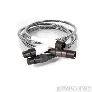Analysis Plus Solo Crystal Oval XLR Cables; 1m Pair Balanced Interconnects