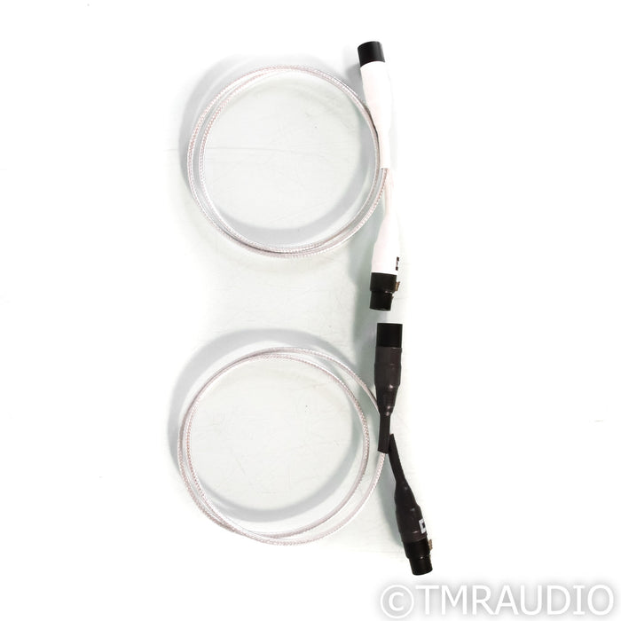 Analysis Plus Silver Apex XLR Cables; 1m Pair Balanced Interconnects