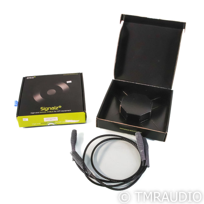 Ansuz Signalz POM XLR Cables; 1m Pair Balanced Interconnects