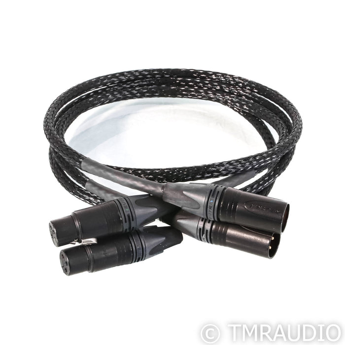 Ansuz Signalz POM XLR Cables; 1m Pair Balanced Interconnects