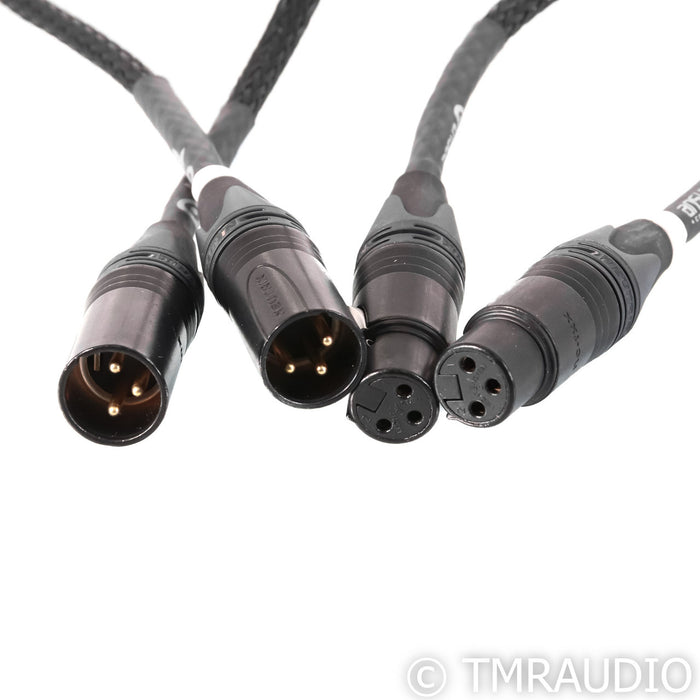 Ansuz Signalz POM XLR Cables; 1m Pair Balanced Interconnects