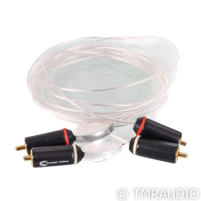 Crystal Cable Standard Diamond RCA Cables; 2m Pair Interconnects