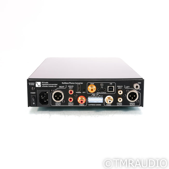 PS Audio NuWave Phono Converter MM & MC Phono Preamplifier; A/D Converter