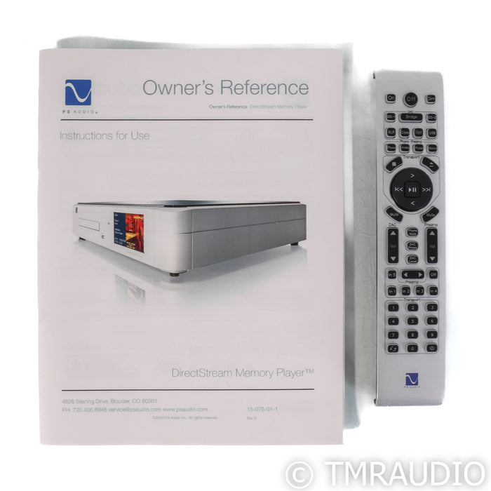 PS Audio DirectStream Memory Player CD & SACD Transport