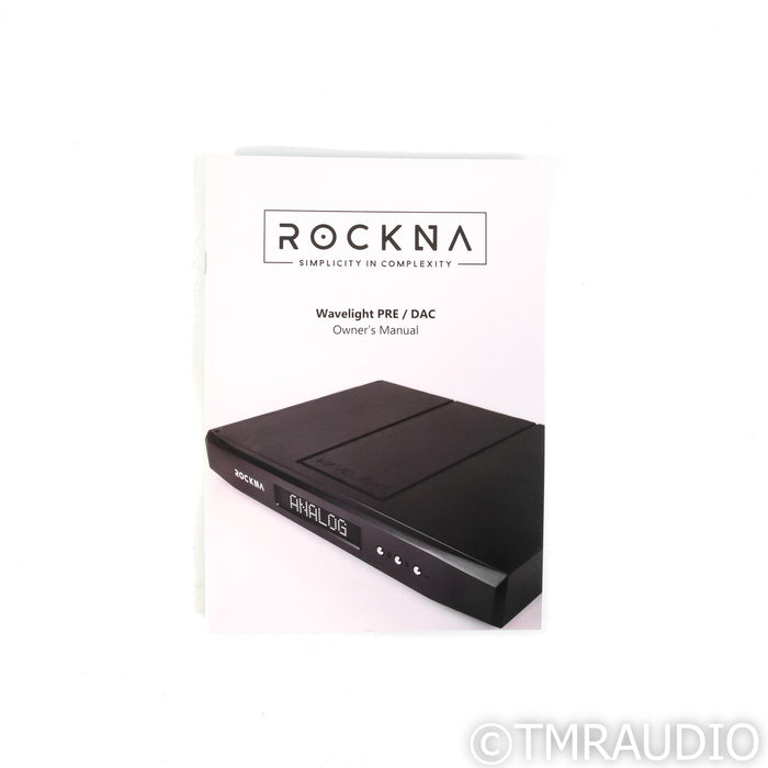 Rockna Audio Wavelight DAC; D/A Converter