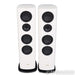 Canton Reference 7 Floorstanding Speakers; White Satin Pair (Open Box)