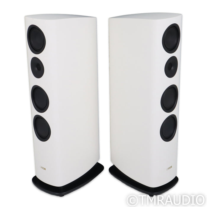 Canton Reference 7 Floorstanding Speakers; White Satin Pair (Open Box)