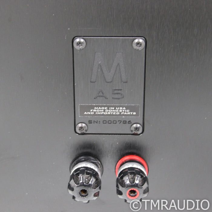 Magico A5 Floorstanding Speakers; Black Pair