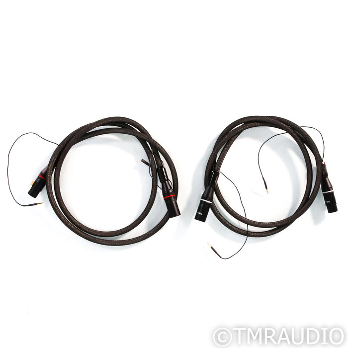 Tara Labs The 0.8 XLR Cables; 1.5m Pair Interconnects w/ HFX Grounding Station