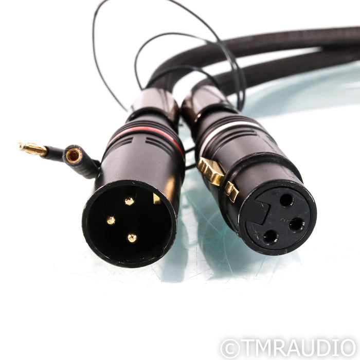 Tara Labs The 0.8 XLR Cables; 1.5m Pair Interconnects w/ HFX Grounding Station