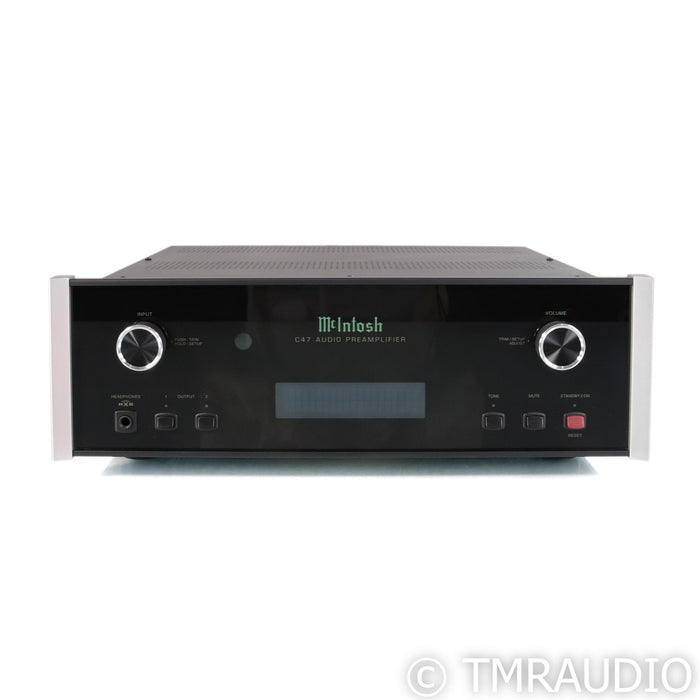 McIntosh C47 Stereo Preamplifier; MM & MC Phono