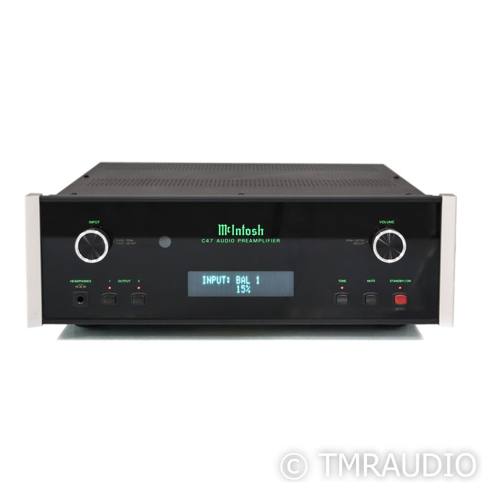 McIntosh C47 Stereo Preamplifier; MM & MC Phono