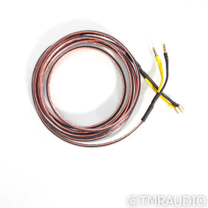 Analysis Plus Black Oval 12 Speaker Cable; 12ft Single