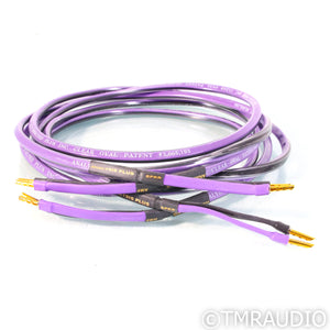 Analysis Plus Clear Oval Speaker Cables; 8ft Pair