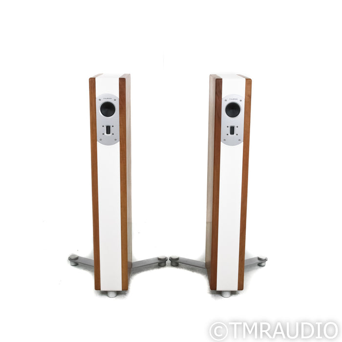 Auris Audio Poison 8 Floorstanding Speakers; Walnut Pair