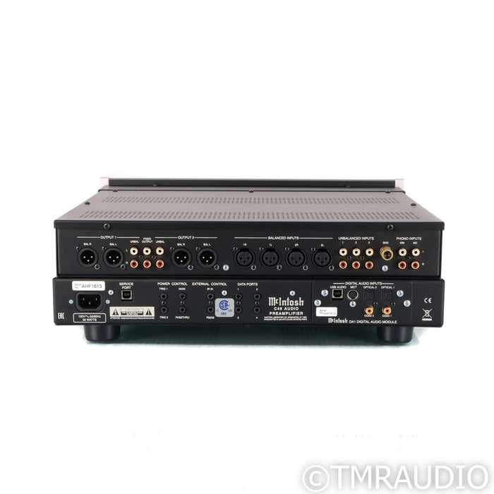 McIntosh C49 Stereo Preamplifier; MM & MC Phono