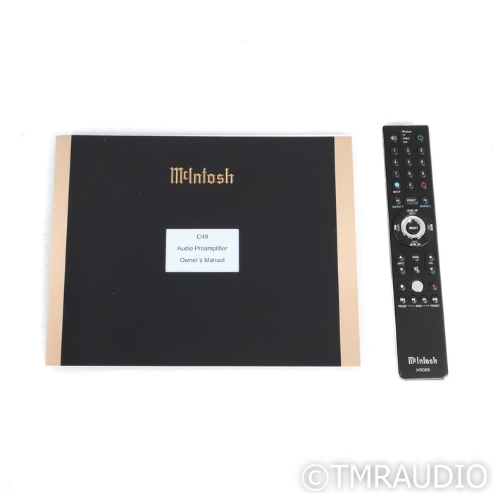 McIntosh C49 Stereo Preamplifier; MM & MC Phono