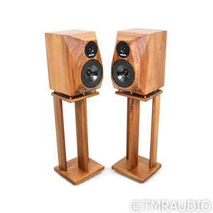 Diapason Adamantes III 25th Anniversary Edition; Walnut Pair with Stands