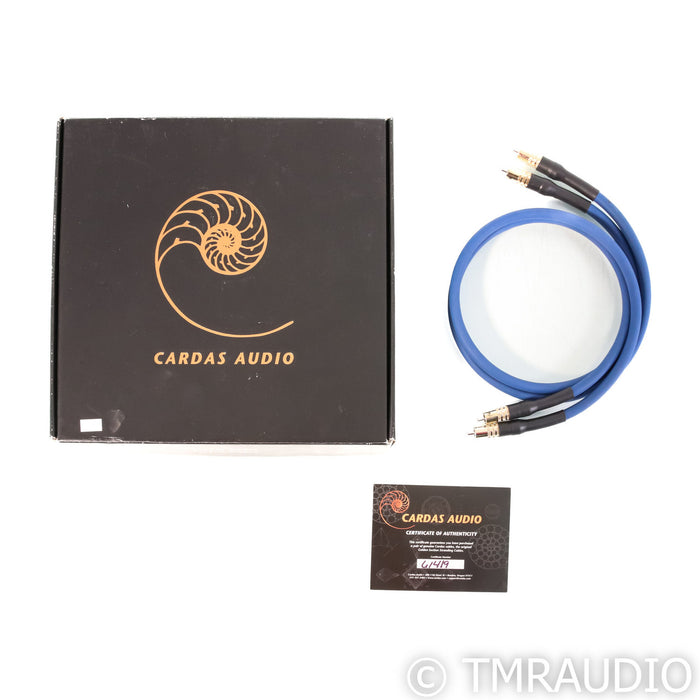 Cardas Audio Clear RCA Cables; 1m Pair Interconnects