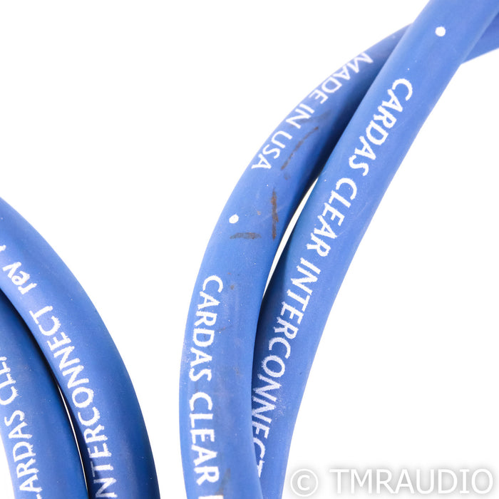 Cardas Audio Clear RCA Cables; 1m Pair Interconnects