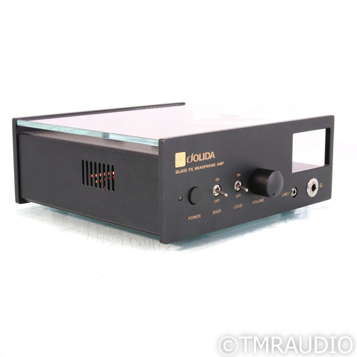 Black Ice Audio Glass FX Tube Headphone Amplifier