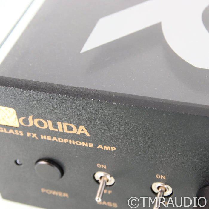 Black Ice Audio Glass FX Tube Headphone Amplifier