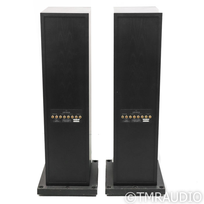 Linn Keltik Aktiv Floorstanding Speakers; Black Pair w/ Aktive Crossovers