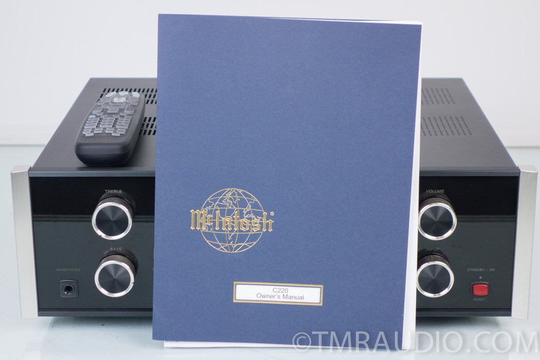 McIntosh C220 Stereo Tube Preamplifier with Phono
