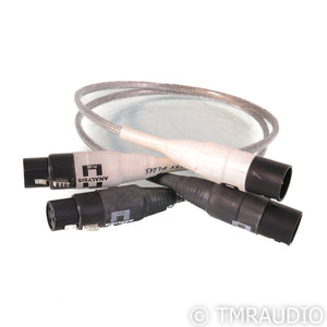 Analysis Plus Silver Apex XLR Cables; 0.5m Pair Balanced Interconnects