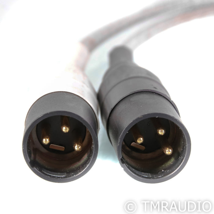 Analysis Plus Silver Apex XLR Cables; 0.5m Pair Balanced Interconnects