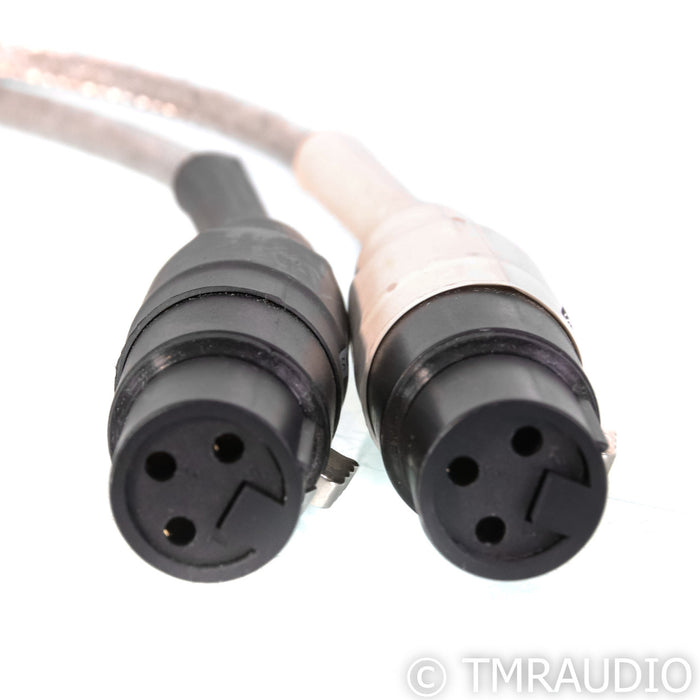 Analysis Plus Silver Apex XLR Cables; 0.5m Pair Balanced Interconnects