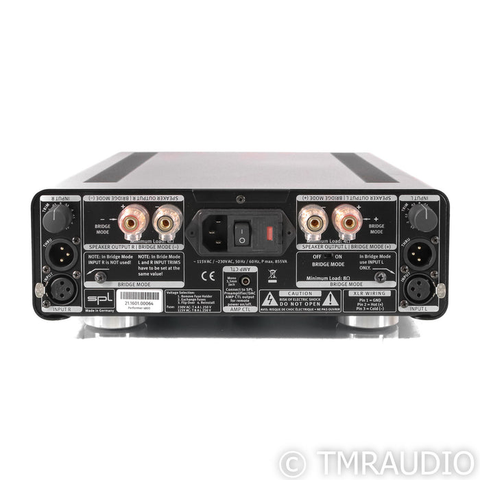 SPL Performer s800 Stereo Power Amplifier